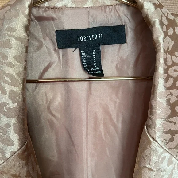 Forever 21 Leopard Print Blazer - Picture 3 of 4